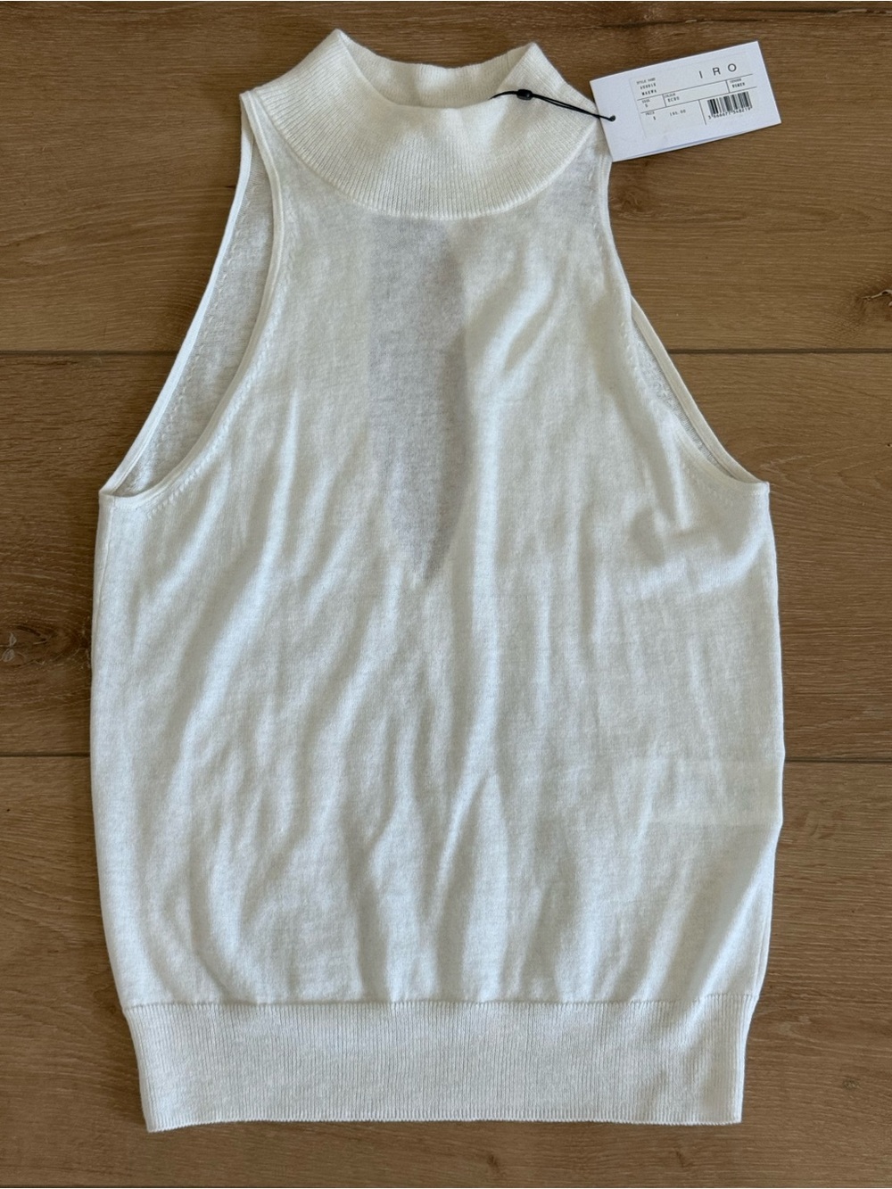 IRO MAEWA High-neck Sleeveless Sweater